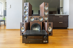 Premium 5.1 kodukino: Monitor Audio Bronze kõlarid + Denon (1 foto / 2)