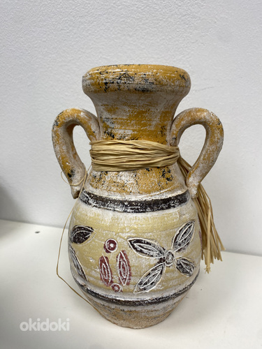 Глиняный кувшин-ваза (фото #4)