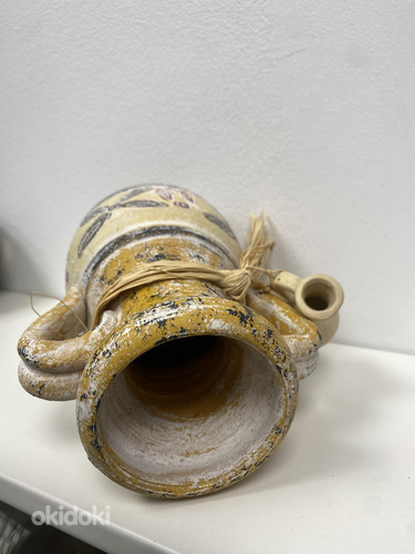 Глиняный кувшин-ваза (фото #6)