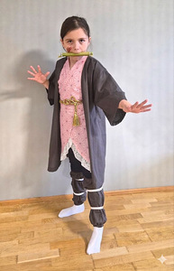 Nezuko costume 130-140 cosplay anime (2 foto / 8)