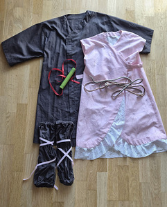 Nezuko costume 130-140 cosplay anime (3 foto / 8)