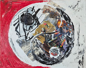 Современная картина для интерьера Yin-Yang 40×50 см (3 фото из 5)