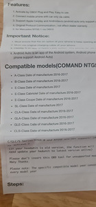 Obd Mercedes- benz Ntg5s1 (2 foto / 2)