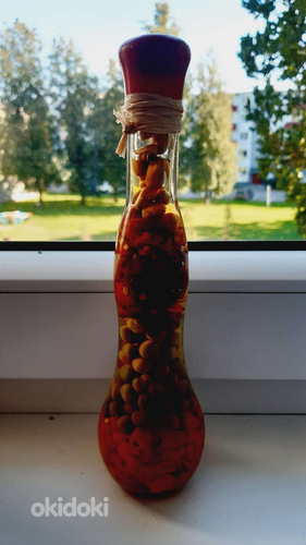 Декорирование бутылки «Домик»: Мастер-Классы в журнале Ярмарки Мастеров
