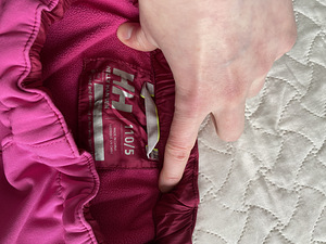 Softshell püksid tüdrukule 110 (4 foto / 4)