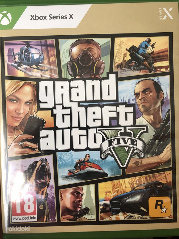 Grand Theft Auto V Xbox Series X Tallinn Игры игровые приставки консоли Игры купить и 8118