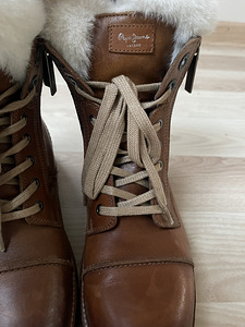 Брендовые кожаные ботинки Pepe Jeans (3 фото из 8)