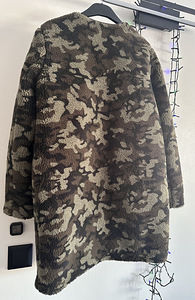 Fliisiga militaarstiilis mantel, nagu uus. (6 foto / 6)