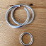 Шикарный комплект серьги кольца + объемное кольцо серебро (фото #1)