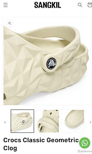 Crocs Classic Geometric Clog + kingituseks jibbitz'id (4 foto / 9)