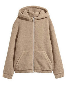 H&M Teddy karvane parka kapuutsiga / talvejope (1 foto / 10)