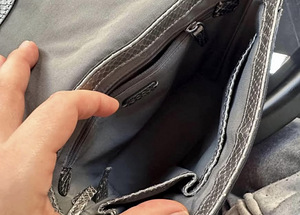 Кожаная сумка Ecco crossbody кросс-боди / kott Ecco (8 фото из 9)