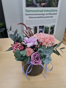 Õrn Hortnesiaga lillekimp, hooldusvaba (1 foto / 3)
