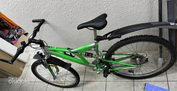 Велосипед зеленый (фото #1)
