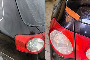 Keemiline puhastus auto värvimine (4 foto / 10)