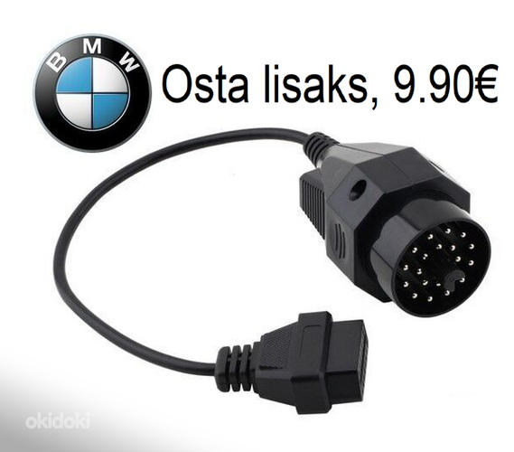 BMW INPA ISTA+ diagnostika kaabel E46 E39 E60 E90 E53 E70 (foto #5)