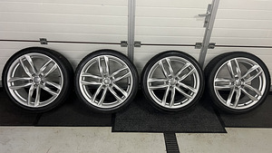 20" Audi originaal valuveljed 5x112 + rehvid 255/35/20 (1 foto / 6)