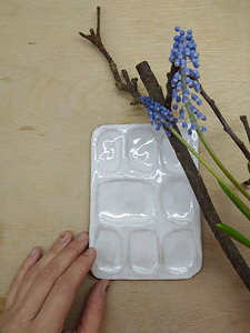 Kunstniku palett ceramics handmade (2 foto / 3)