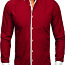 !СКИДКА! Красная элегантная рубашка с длинными рукавами (фото #2)