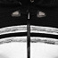 !СКИДКА! Черно-белый свитер с молнией и капюшоном, XL (фото #3)