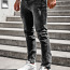 Musta värvi meeste teksad, 33L (foto #2)