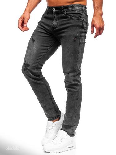 Мужские джинсы черного цвета, 33L (фото #9)