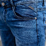 Meeste sinised lühikesed teksapüksid (foto #2)