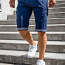 !СКИДКА! Синие летние брюки с поясом (фото #4)