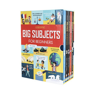 Usborne. Big subjects for beginners. 5 books collection. Box