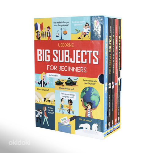 Usborne. Важные предметы для нпчинающих. 5 книг в наборе