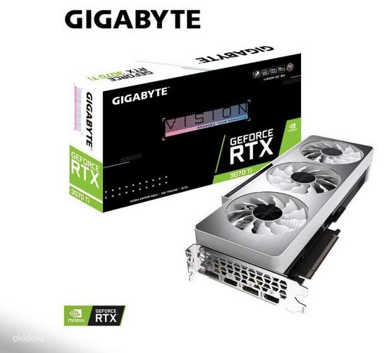 UUS GIGABYTE GeForce RTX 3070 Ti VISION OC 8GB (foto #1)
