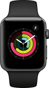 iPhone Xs 64 ГБ (золотой) и Apple Watch серии 3