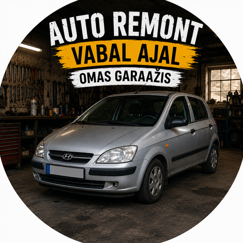 Väikeste autode remont oma garaažis.