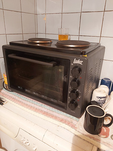 Pliit 2 põleti ja ahjuga (5 foto / 5)