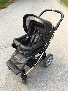 Nahast Emmaljunga Espresso Leatherette Mondial Duo S Combi (2 foto / 10)