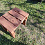 Деревянный стул на террасе (фото #1)