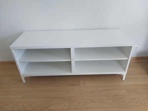 Telerialus kapp valge 120x40x50 cm (1 foto / 7)