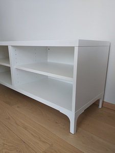 Telerialus kapp valge 120x40x50 cm (2 foto / 7)