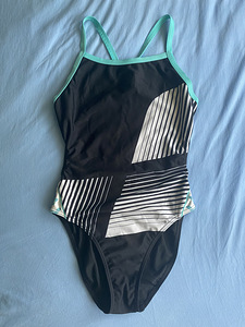 Arena women's swimsuit Icons Challenge - black/blue (2 foto / 3)