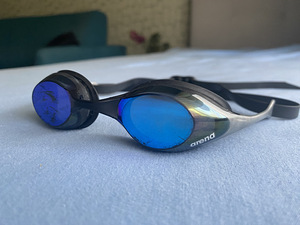 ARENA COBRA SWIPE MIRROR GOGGLES - BLUE/SILVER (3 foto / 5)