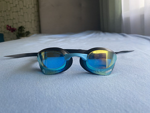 ARENA COBRA ULTRA SWIPE MIRROR GOGGLES - Aqua/black (2 foto / 5)
