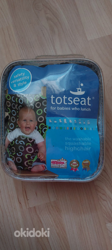 Детский обеденный стул из ткани (фото #1)