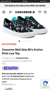 Converse Skid Grip 80's Archve Print Low Top (4 foto / 4)
