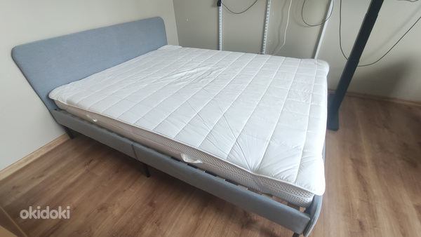 Кровать IKEA 160x200 с матрасом (комплект) (фото #2)