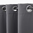 Гардины-шторы, блокирующие свет, 2 шт., 145x300 см, серый (фото #1)