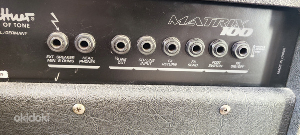 Комбоусилитель Hughes & Kettner Matrix 100