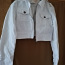 Белая джинсовая куртка XS/S 34/36 (фото #4)