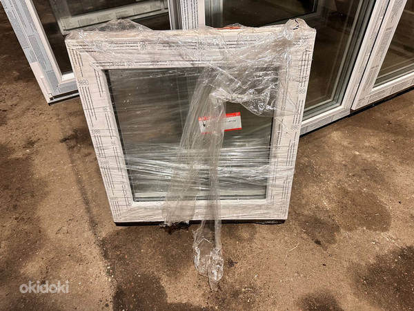 UUS kinnine aken 550x550+30mm | НОВОЕ Глухое окно 550х550
