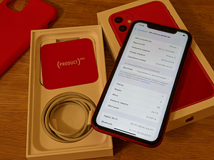 iPhone 11 PUNANE ( Ideaalses korras) (5 foto / 6)