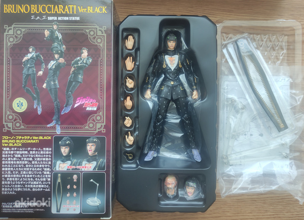 Jojo anime figuur Super Action Statue Bruno Jojo anime figuu